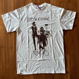 Fleetwood Mac Graphic Band Tee White